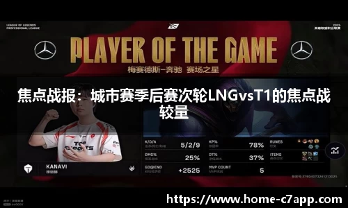 焦点战报：城市赛季后赛次轮LNGvsT1的焦点战较量